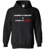 According to Chemistry Hoodie